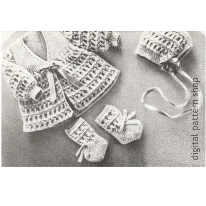 Baby Knitting Pattern K126