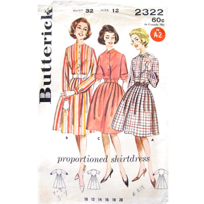Butterick 2322 dress pattern