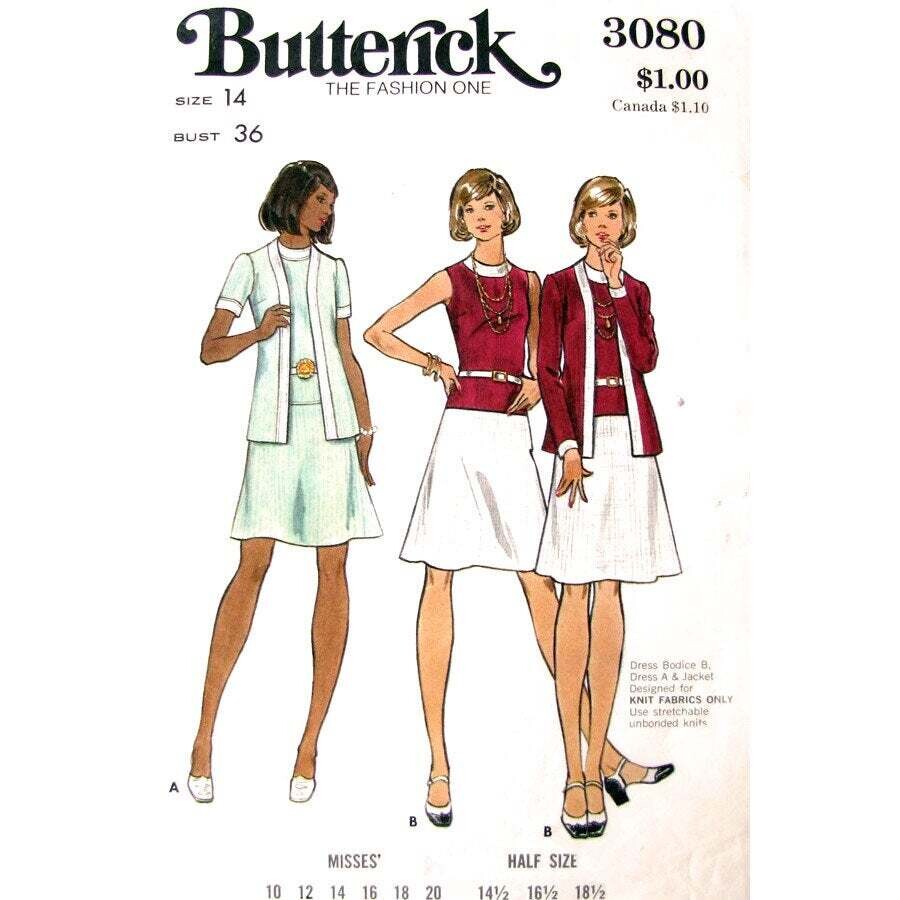 Butterick 3080 pattern
