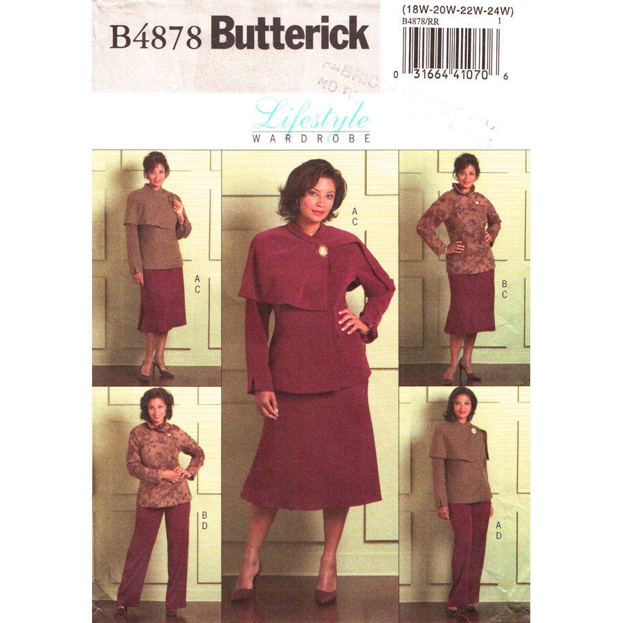 Butterick 4878 womens pattern