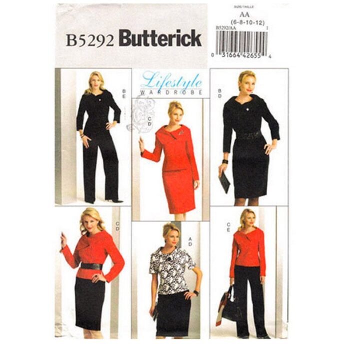 Butterick 5292 wardrobe pattern