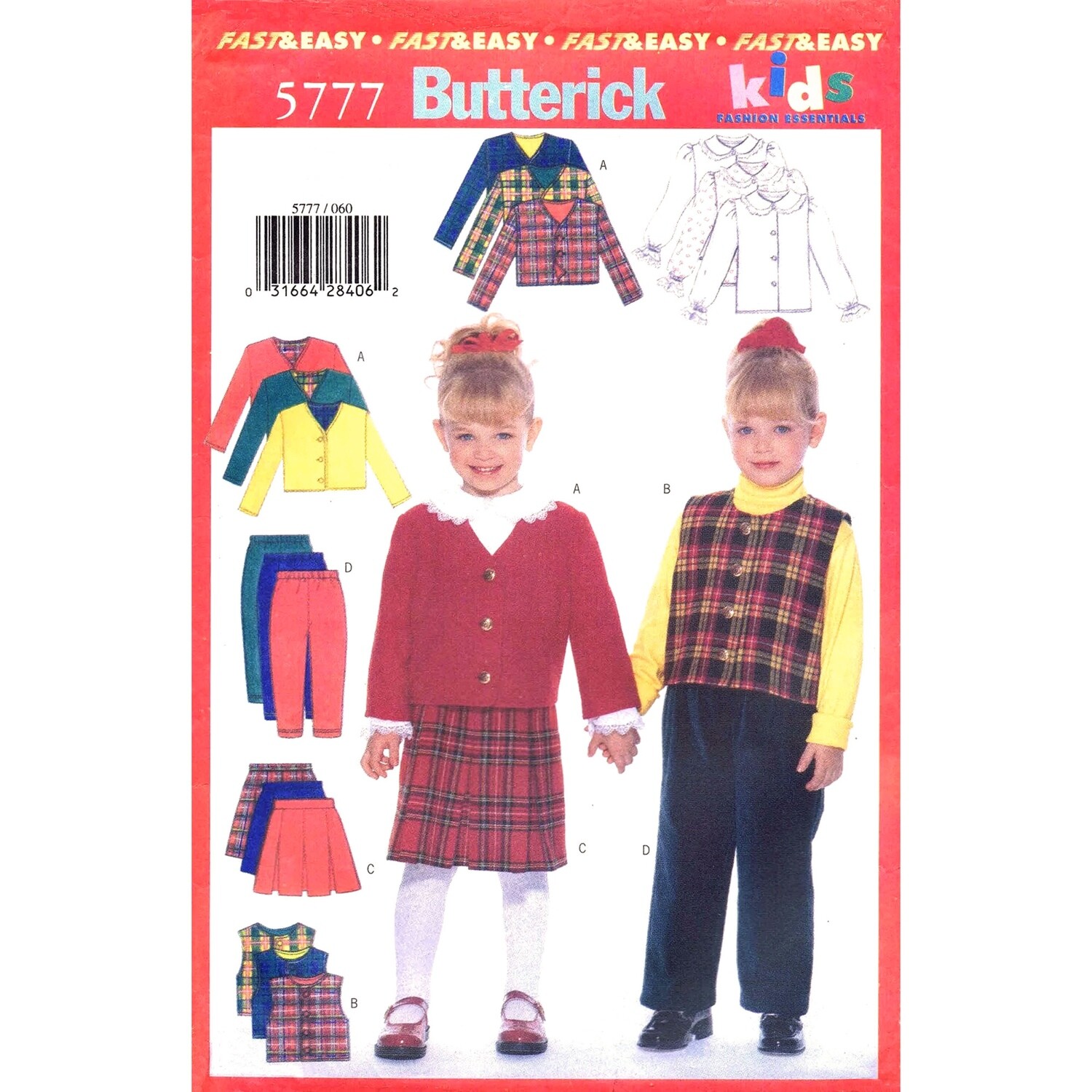 Butterick 5777 pattern