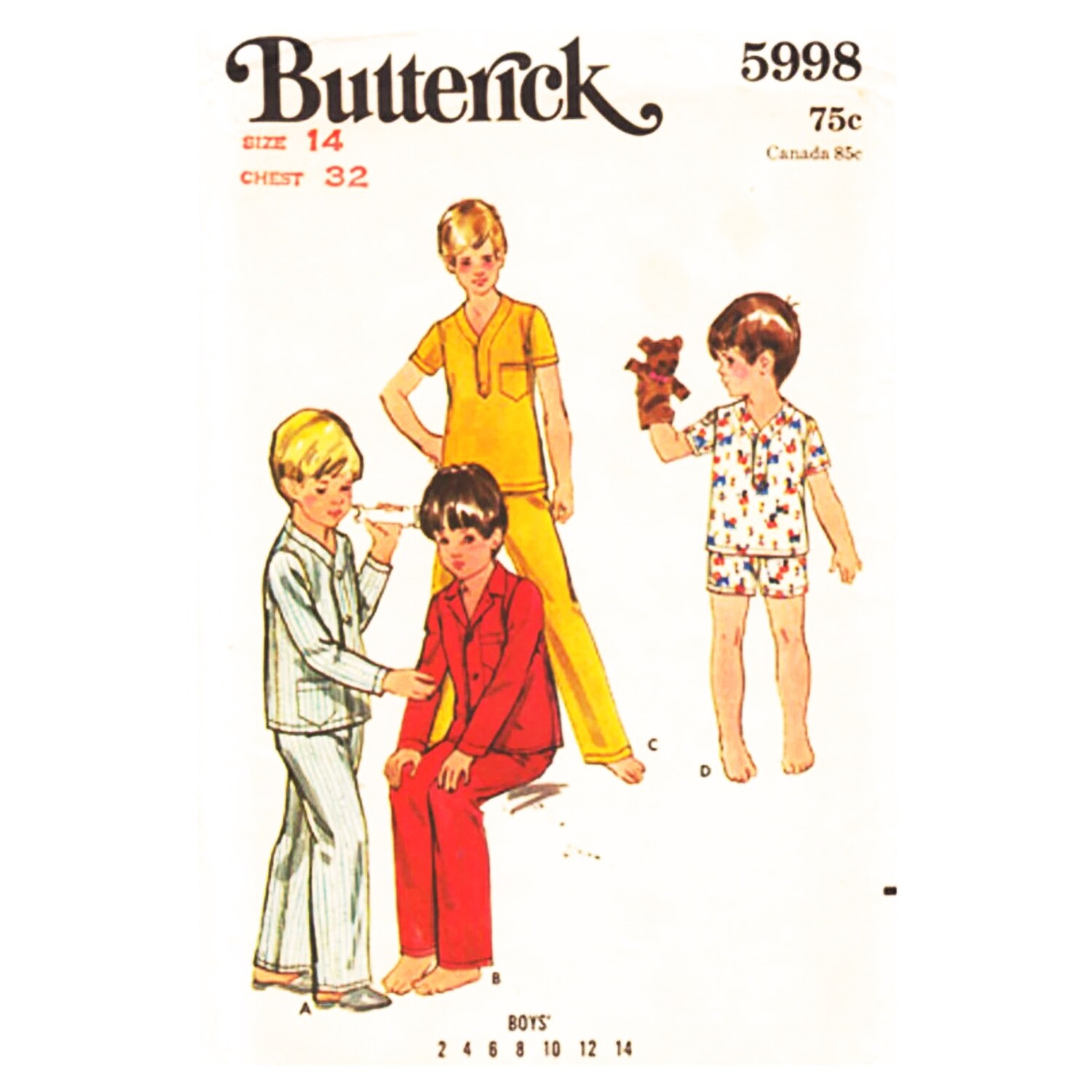 Butterick 5998 pattern
