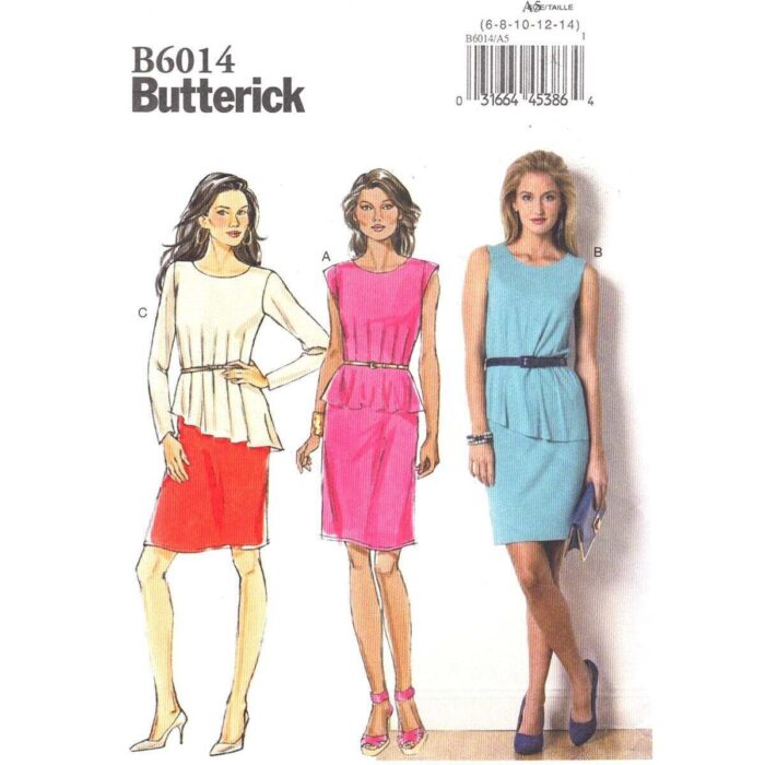 Butterick 6014 pattern