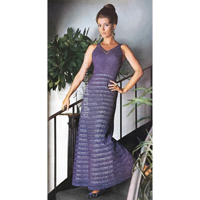 Dress Crochet Pattern c252