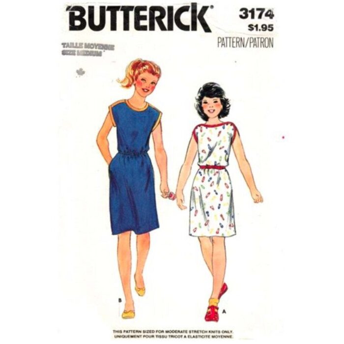 Dress Pattern Butterick 3174