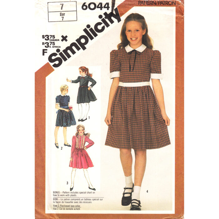 Dress Pattern Simplicity 6044
