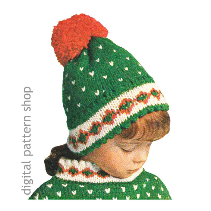 Hat Knitting Pattern K133
