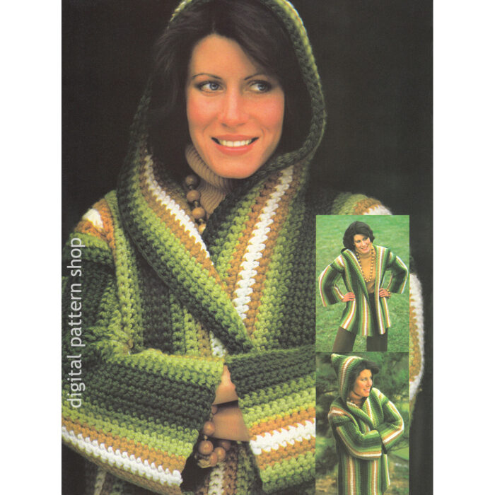 Jacket Crochet Pattern C223
