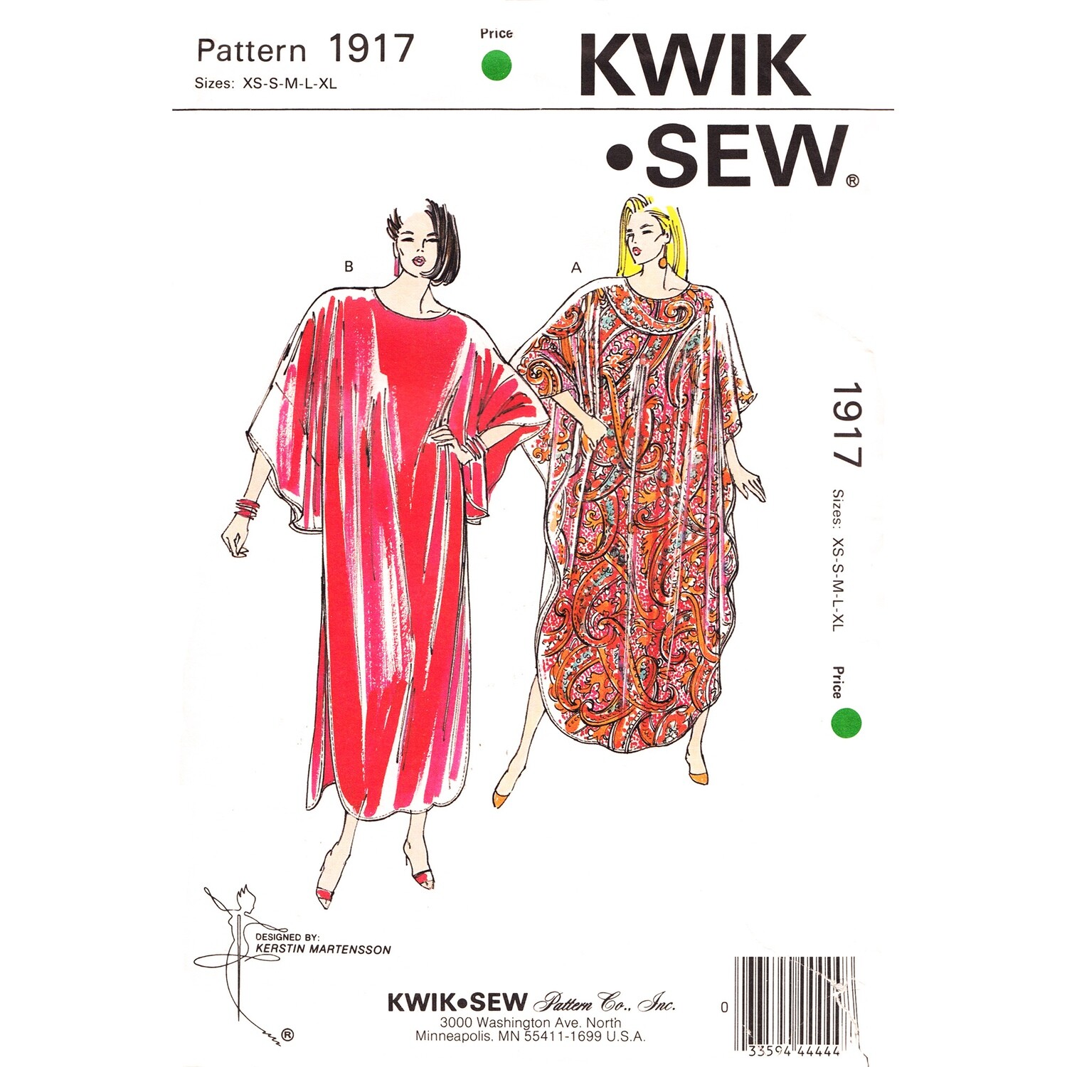 Kwik Sew 1917 pattern
