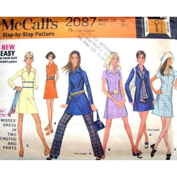 McCall's 2087 vintage pattern