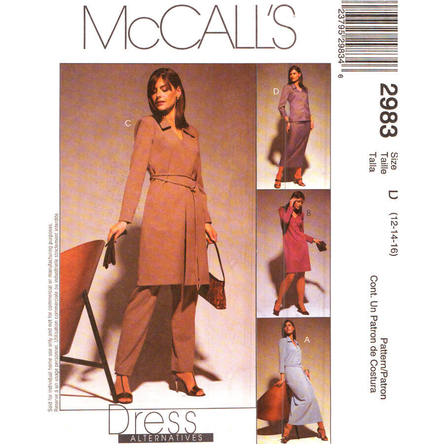 McCalls 2983 pattern