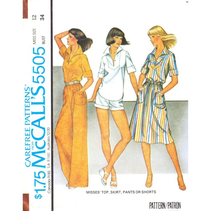 McCalls 5505 vintage pattern