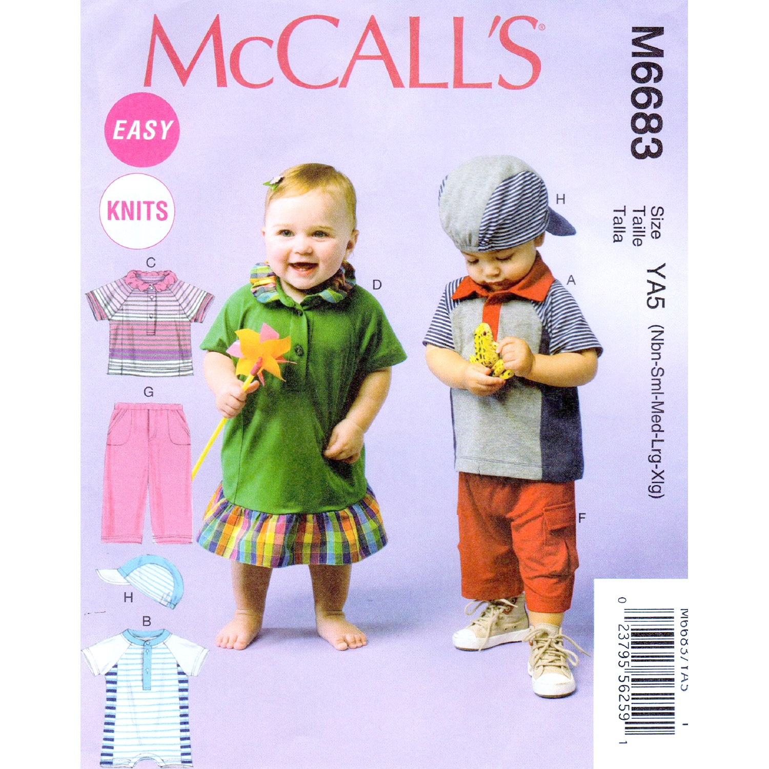 McCalls 6683 kids pattern
