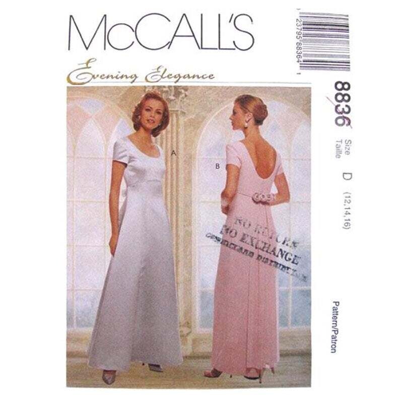 McCall's 8836 Size 12 14 16