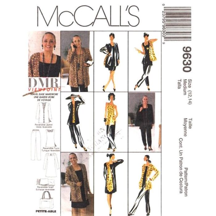 McCalls 9630 wardrobe pattern