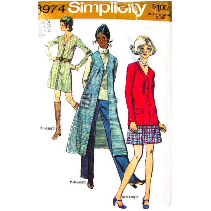 Pattern Simplicity 8974 Size 14