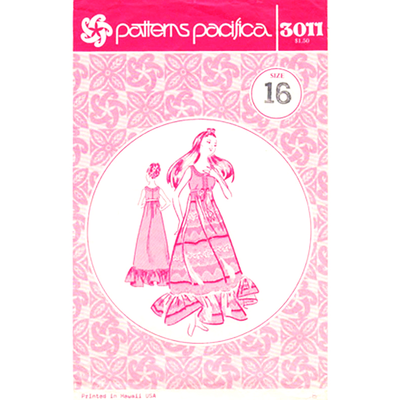 Patterns Pacifica 3011 caftan pattern