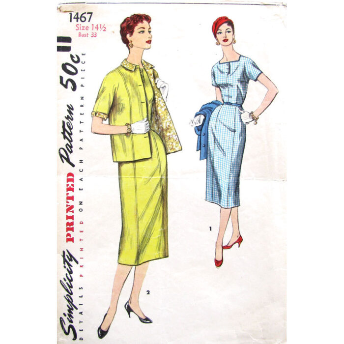Simplicity 1467 sewing pattern