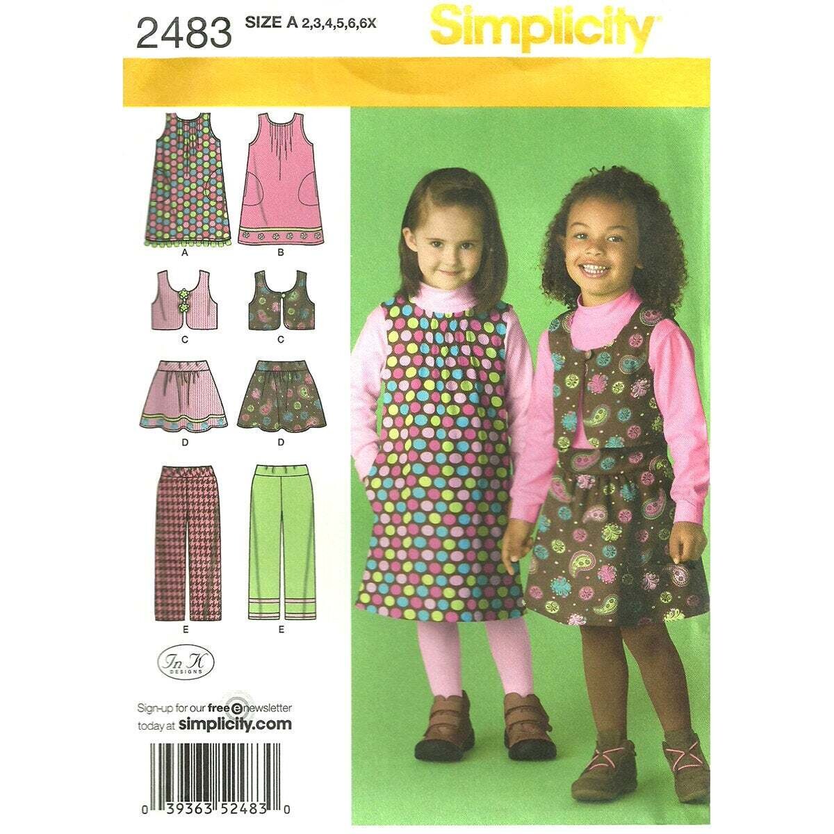 Simplicity 2483 pattern