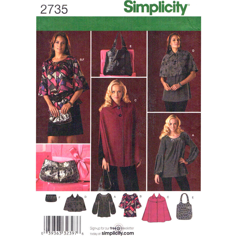 Simplicity 2735 pattern