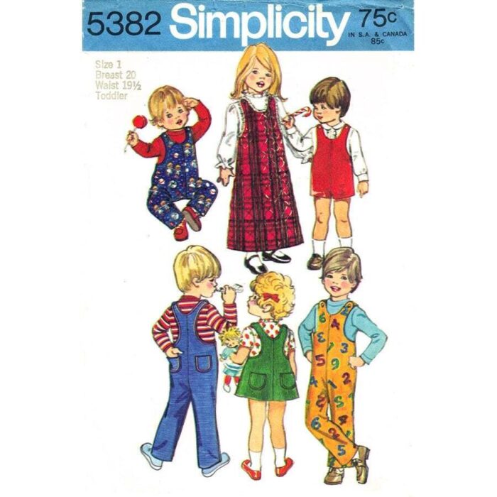 Simplicity 5382 pattern