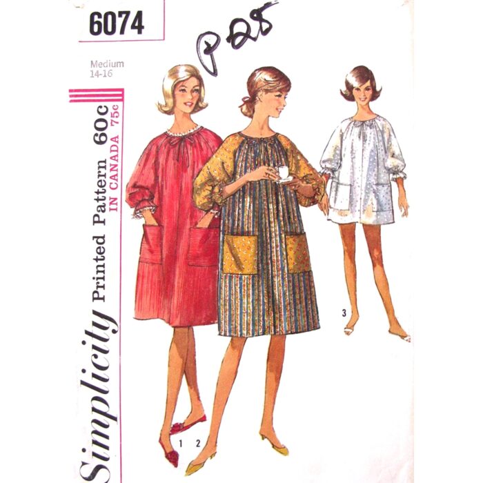 Simplicity 6074 dress pattern