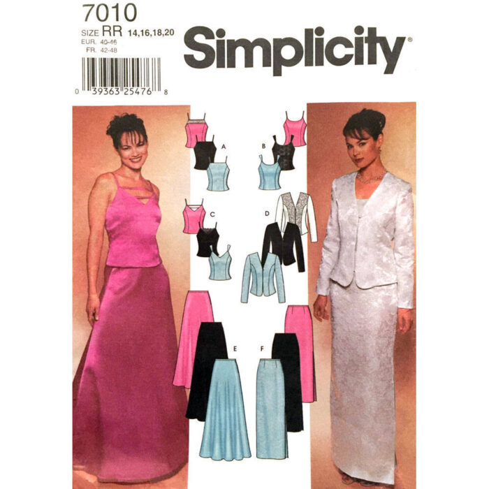 Simplicity 7010 pattern