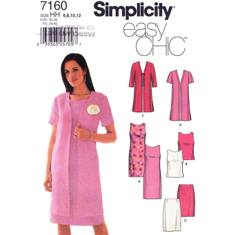 Simplicity 7160 pattern