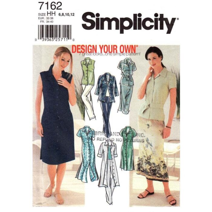 Simplicity 7162 pattern