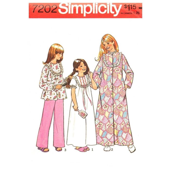 Simplicity 7202 pattern