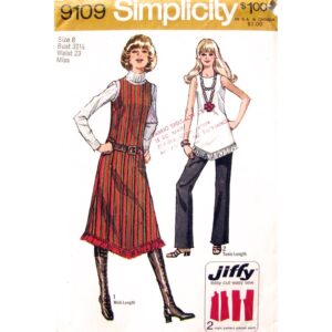 Handkerchief Hem Jumper, Tunic, Pants Pattern Simplicity 9109
