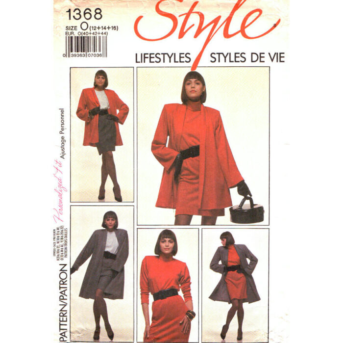 Style 1368 Misses pattern