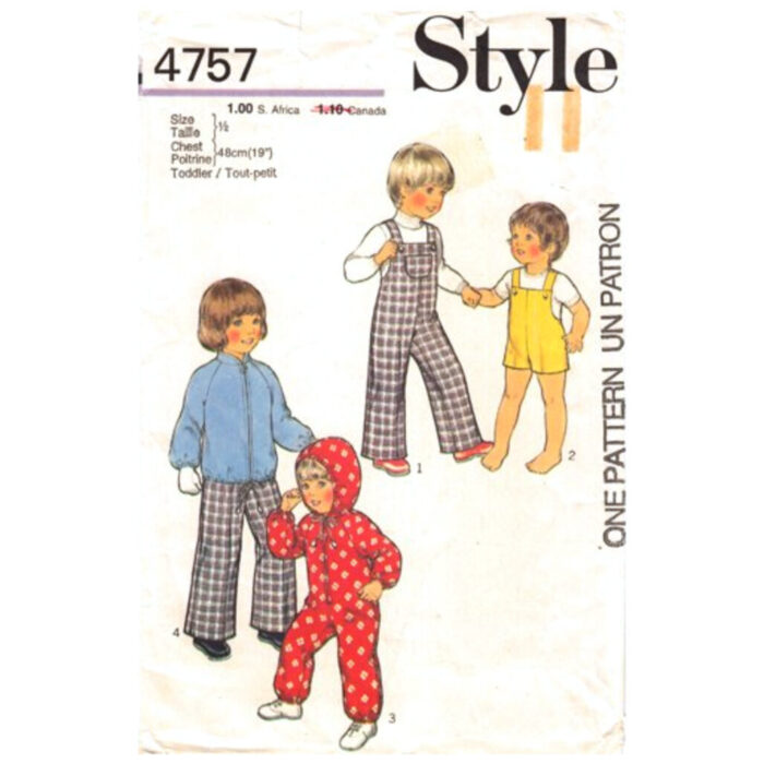Style 4757 pattern