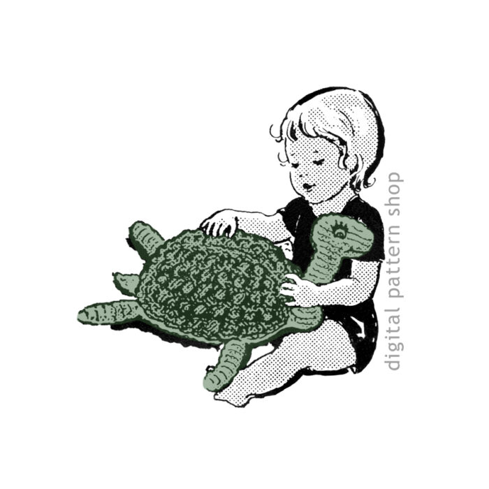 Turtle toy pattern C173