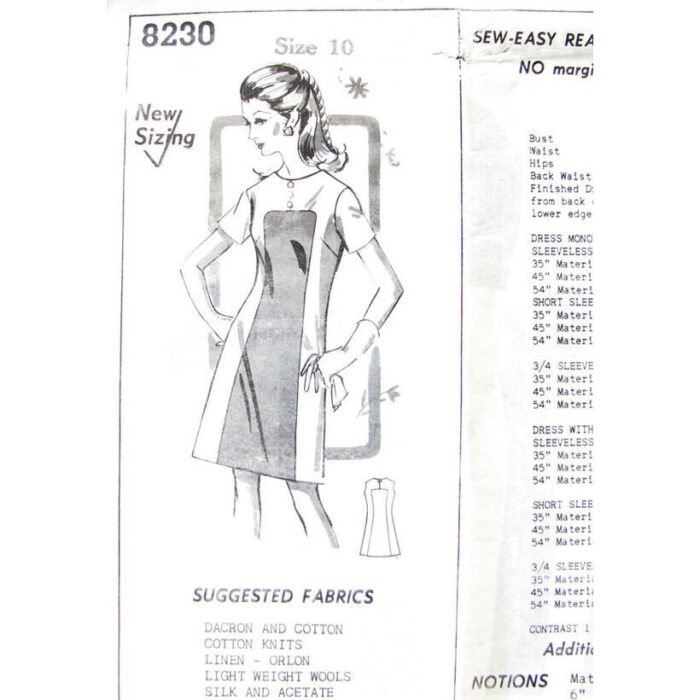 Vintage Pattern Mail Order 8230