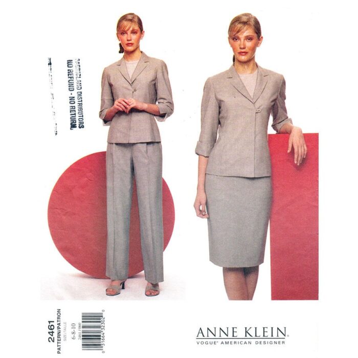 Vogue 2461 womens suit pattern