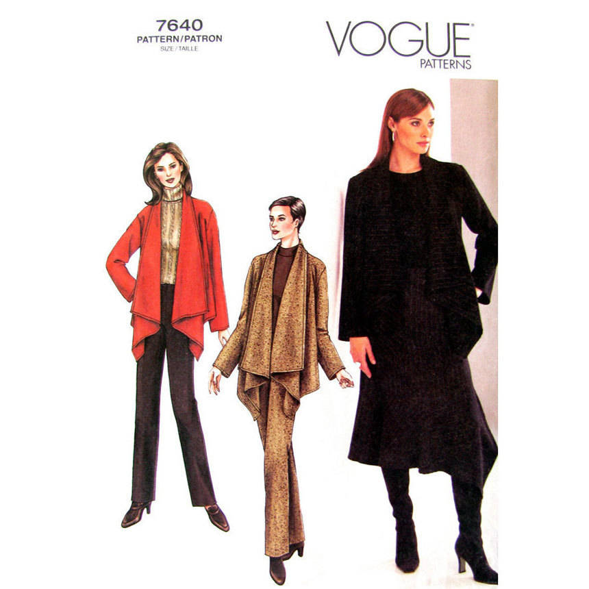 Vogue 7640 womens pattern
