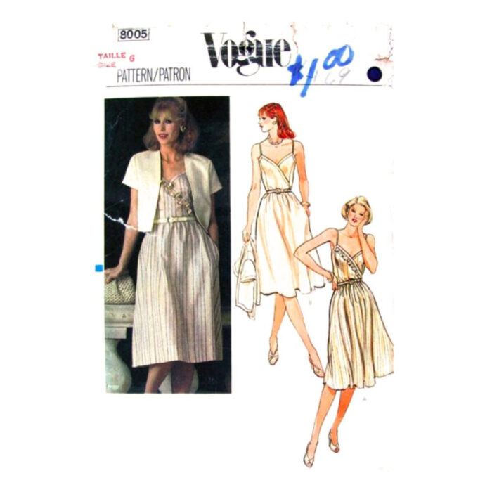 Vogue 8005 vintage dress