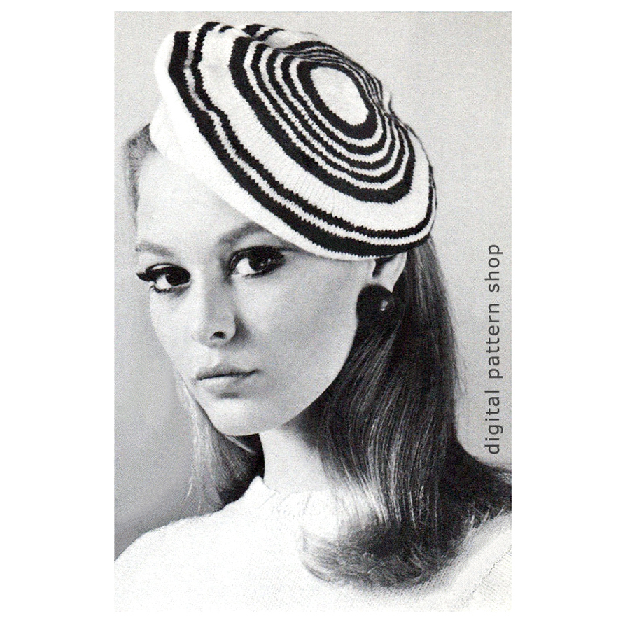 beret knitting pattern K63