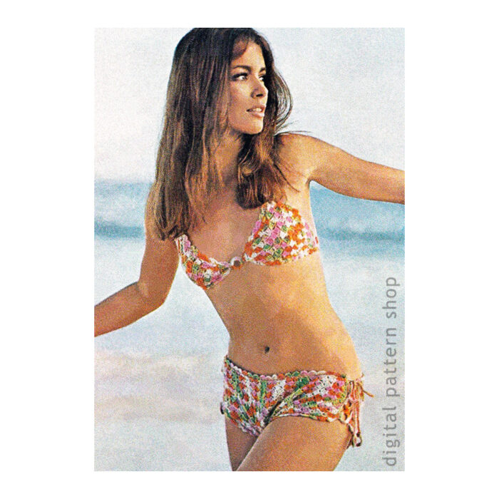 Crochet pattern bikini C181