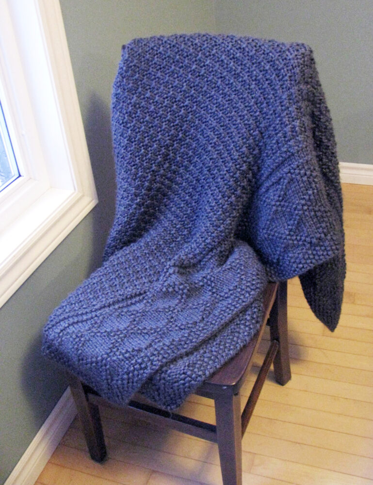 Read more about the article A knit blanket for my daughter!