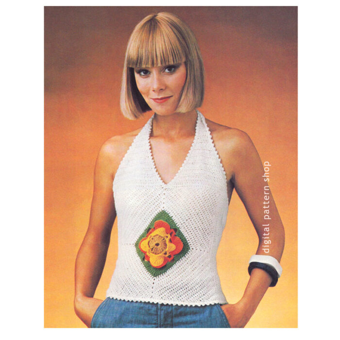 halter crochet pattern C101