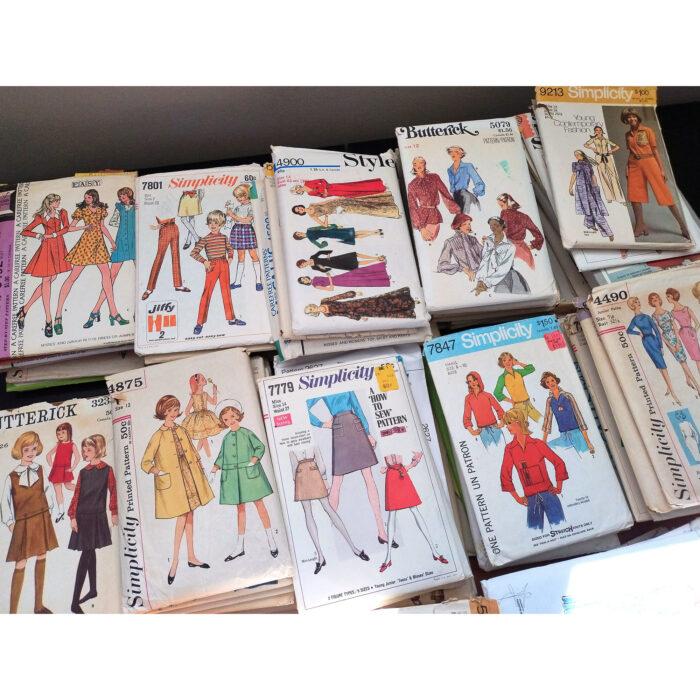 sewing pattern lot of 30