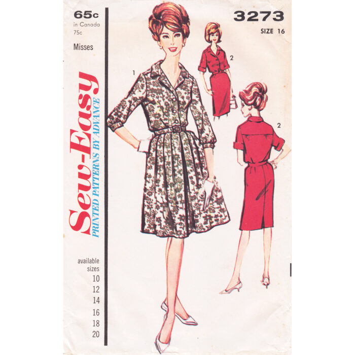 Advance 3273 dress pattern