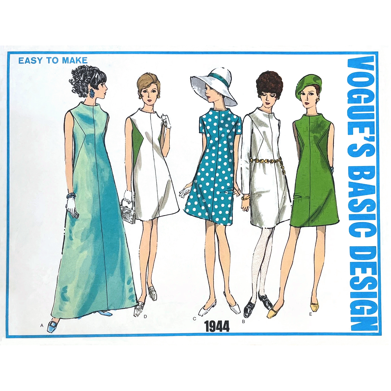 Vogue 1944 dress pattern