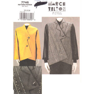 Vogue 7746 Marcy Tilton Jacket and Vest Sewing Pattern