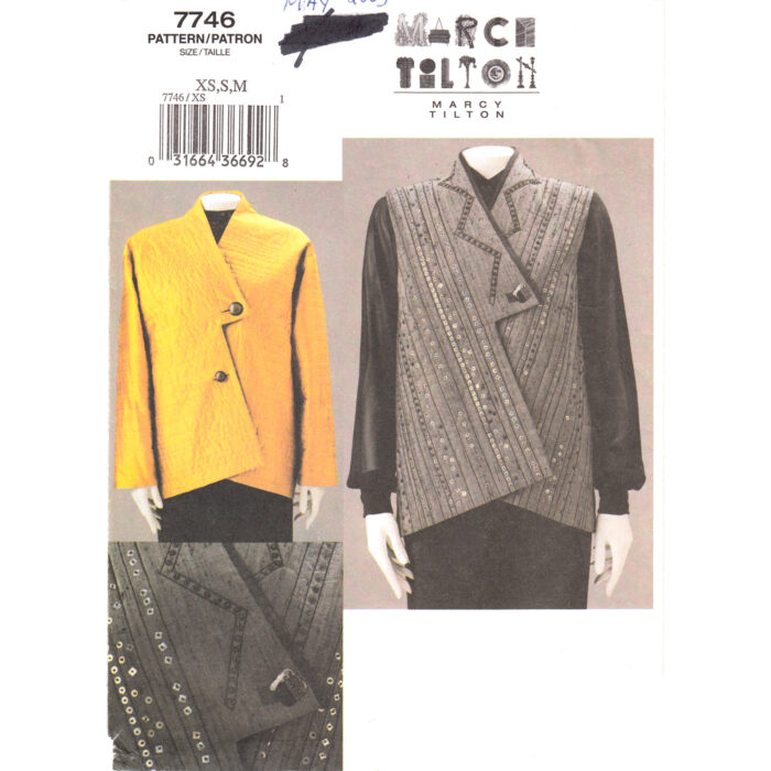 Vogue 7746 jacket pattern