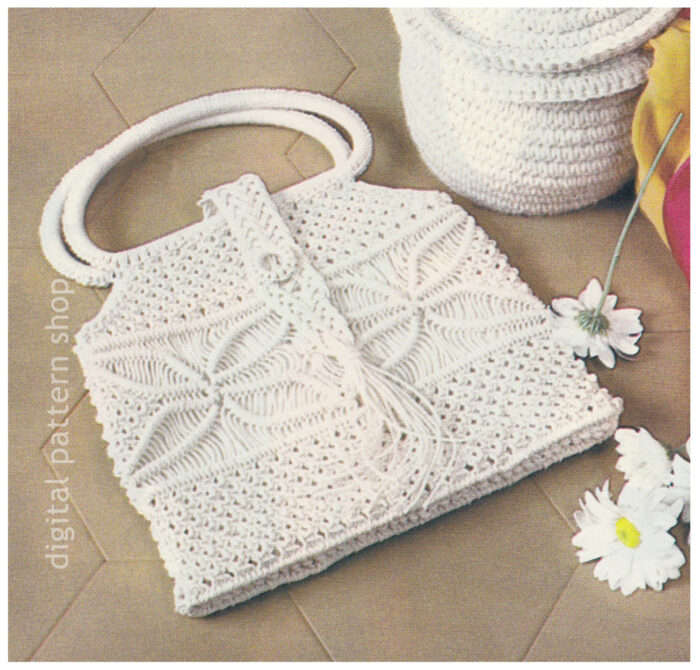 macrame bag pattern