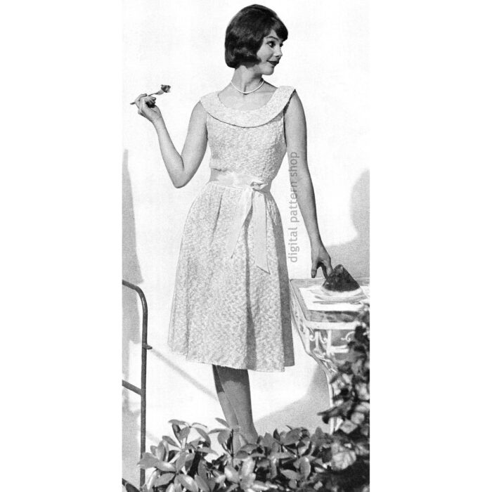 party dress knitting pattern